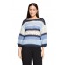 Betty Barclay - 5547 2084 Losse trui blauwe strepen glitter.